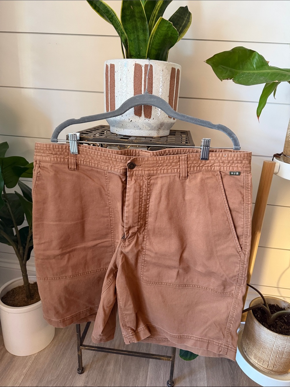 Howler Brothers Brown Cargo Shorts
